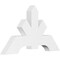 Ekena Millwork Vanguard Architectural Grade PVC Gable Bracket, 48"W x 28"H x 4"D x 6"F, 14/12 Pitch GBP048X28X0406VAN00 - alternate 1